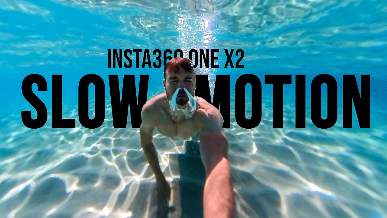 Insta360 ONE X2 slow motion test 100fps