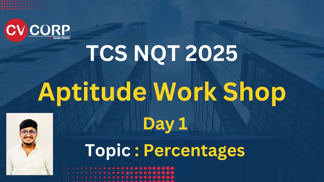 TCSNQT - (DAY - 2)  - APTITUDE