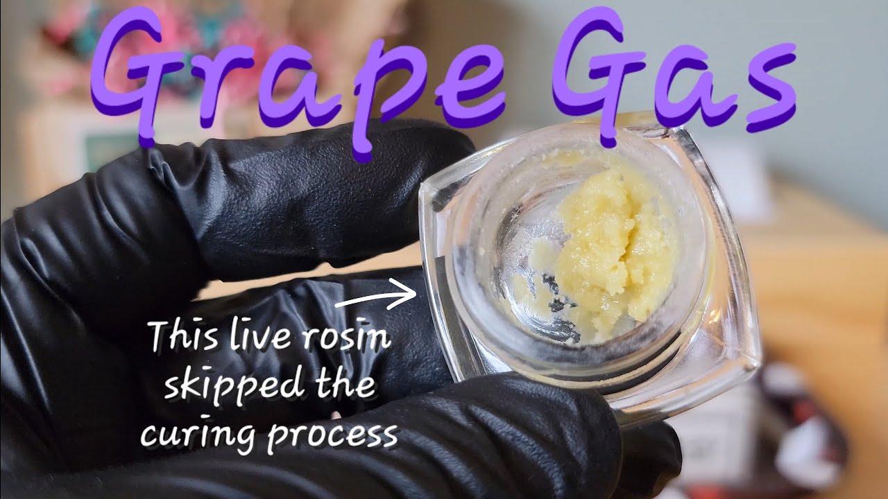 Grape Gas - Fresh Press Live Rosin - Lucky Elk - THCa product review