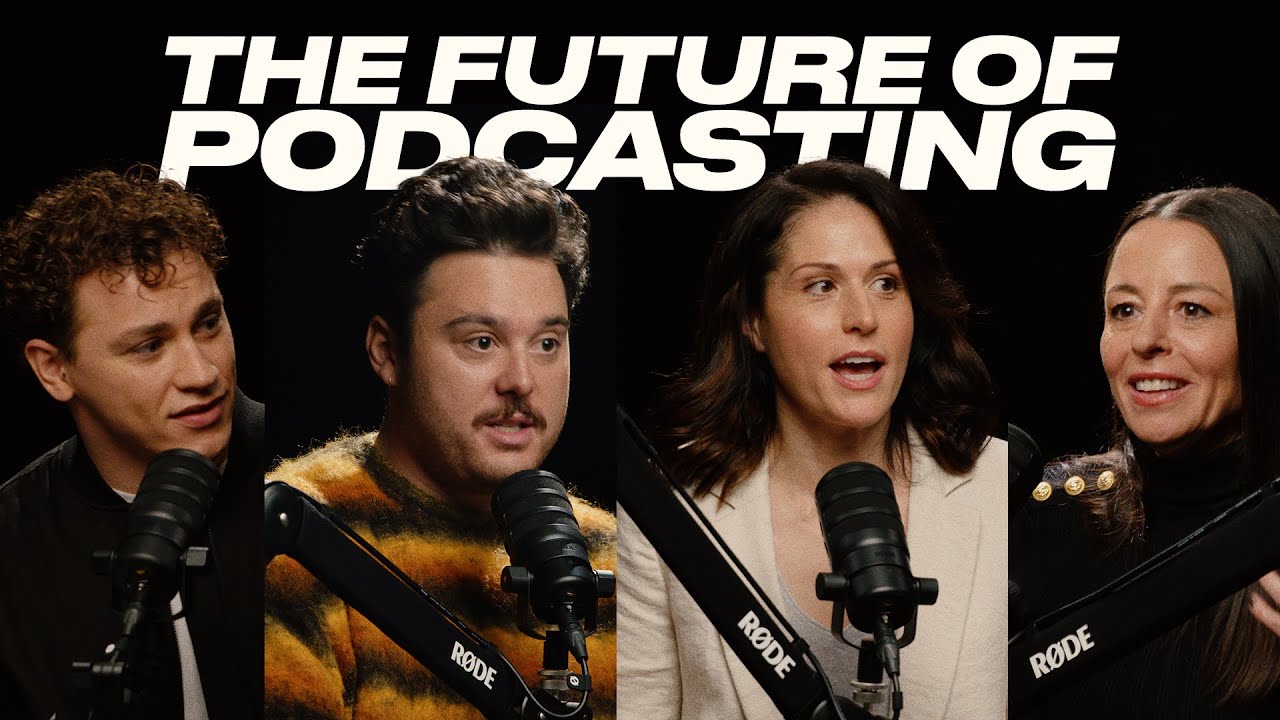 R&Oslash;DE Video Podcast EP1: The Future of Podcasting with Mitch Churi, Rachel Corbett & Myf Warhurst