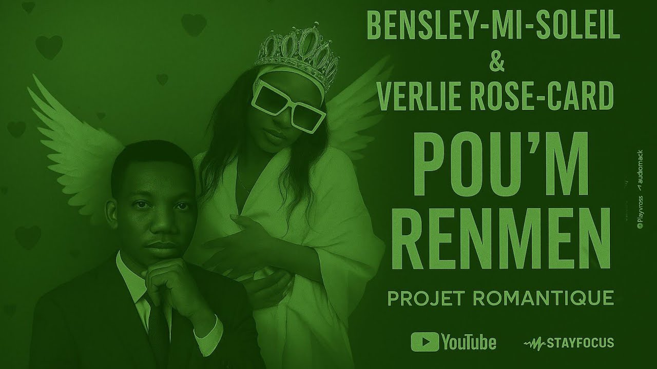 BENSLEY-MI-SOLEIL feat.@verlierose-card3148 pou'm Renmen (Official Lyrics Video)