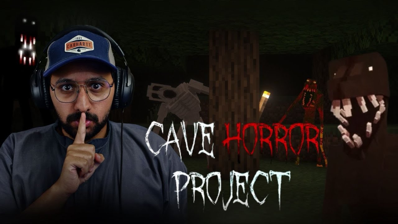 ماين كرافت الكهف الي تعذبنا فيه |#2 Horror Minecraft DOU