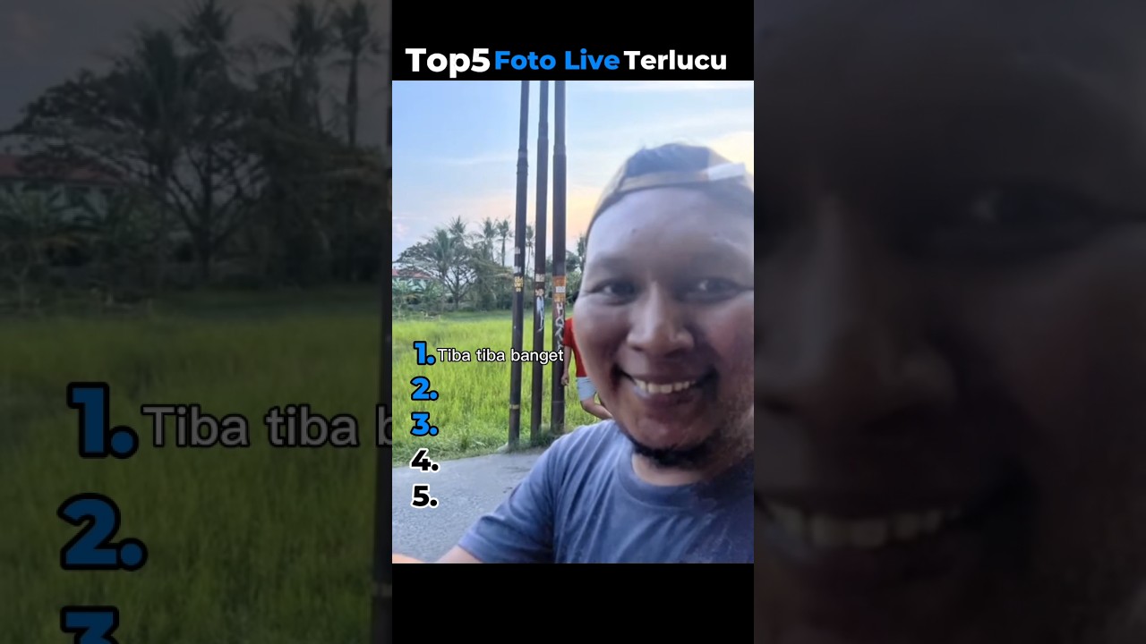 Top 5 Foto Live Terlucu 🤣