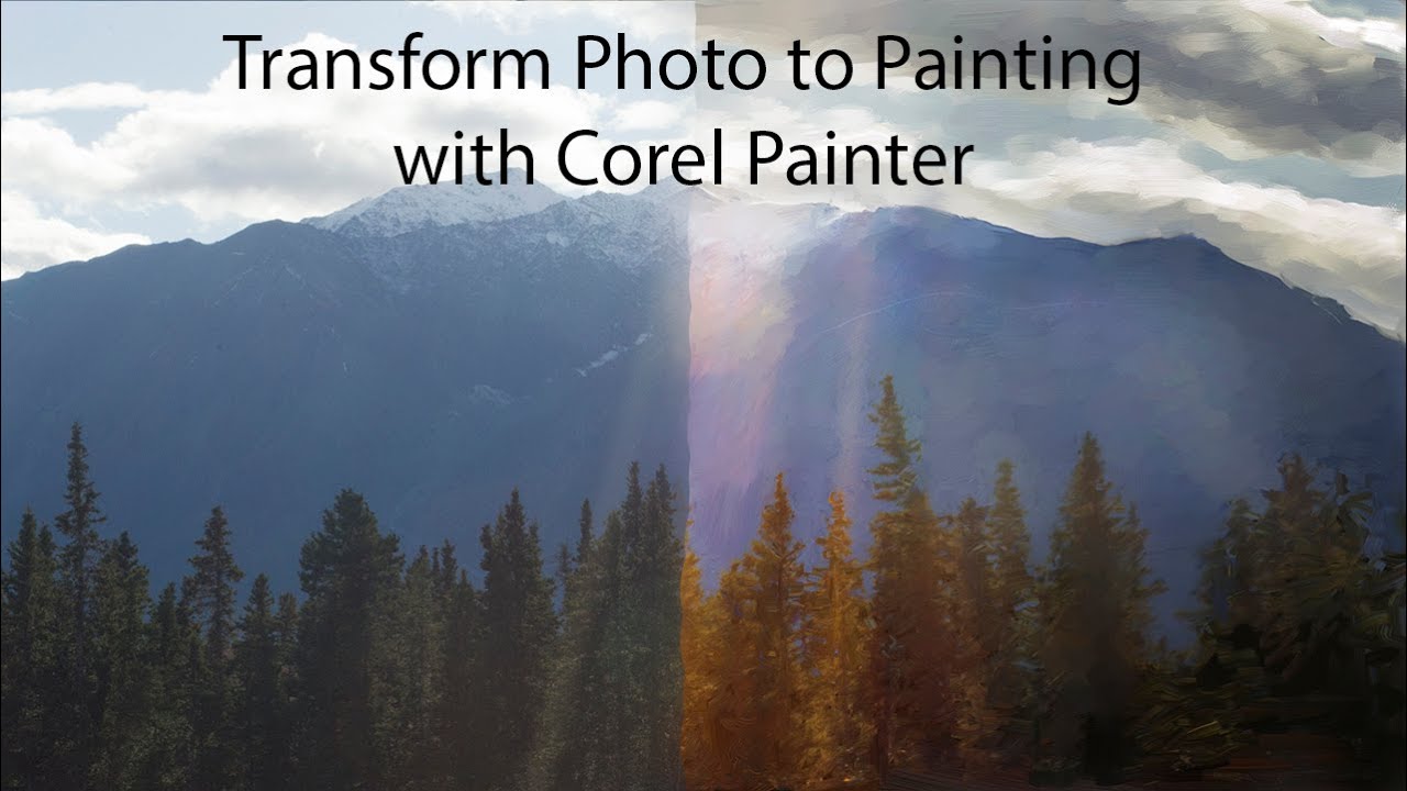 Transform Photo to Painting with Corel Painter