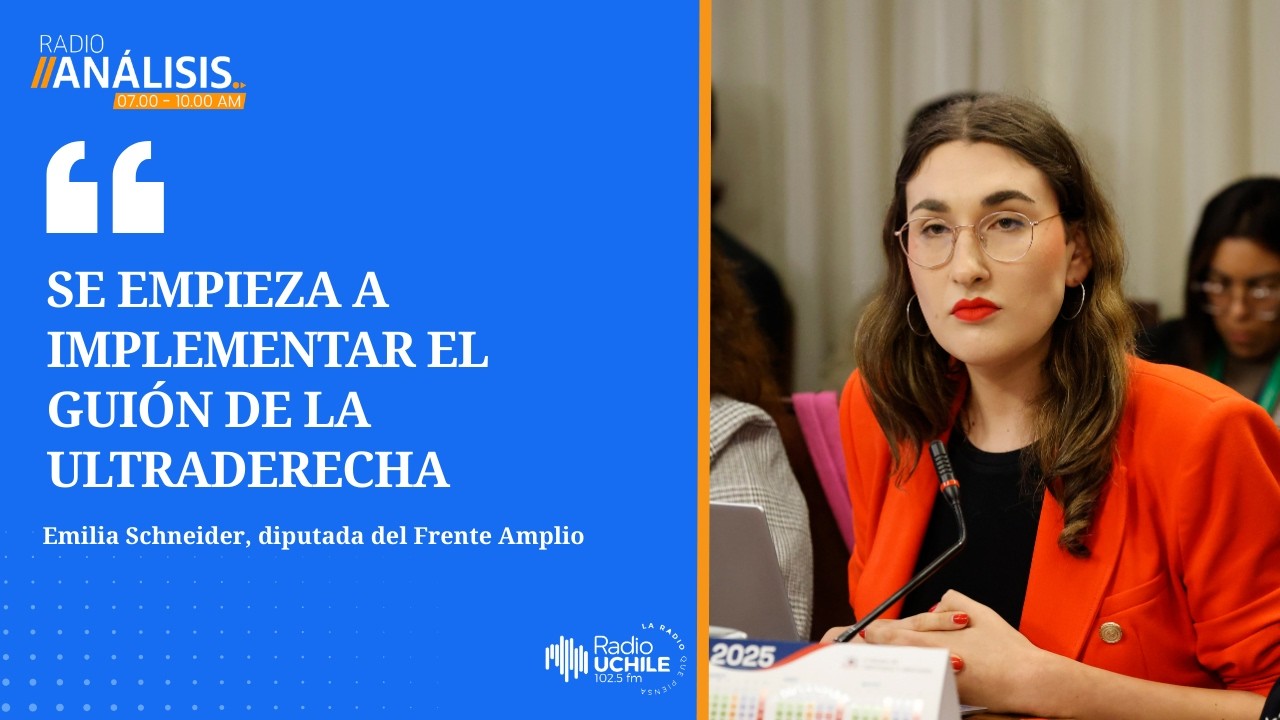 Diputada Schneider (FA) y medidas de Kast: “Se empieza a implementar el guion de la ultraderecha”