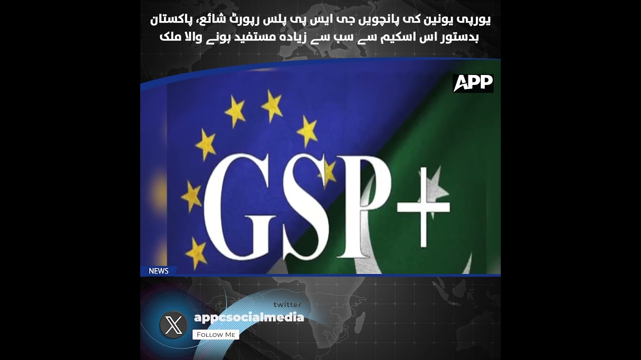 Опубликован пятый отчет ЕС по системе GSP Plus | Пакистан остается главным бенефициаром | Эксклюз...