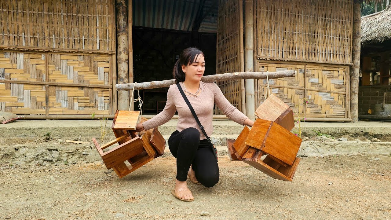 Chair Making Process - How to Make Beautiful Handmade Wooden Chairs to Sell on the Market