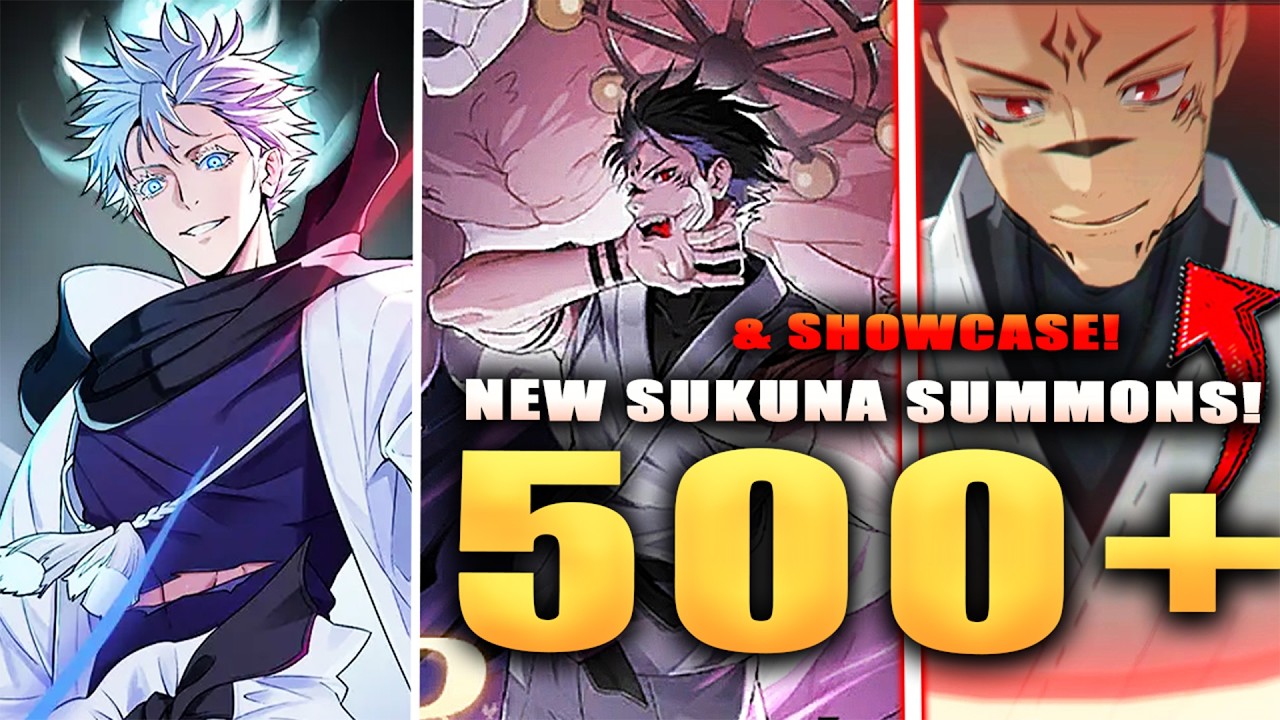 *NEW* SUKUNA 500+ SUMMONS & SHOWCASE! (JJK: Zero Realm Front)