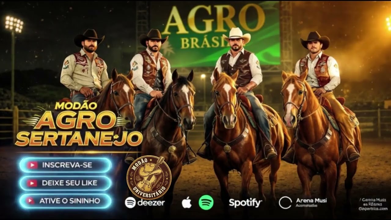 🌾🔥 AGRONEJO 2026 &mdash; AS MAIS TOCADAS 🤠🎶 | Os Melhores Hits do Agro ft. Mod&atilde;o Universit&aacute;rio