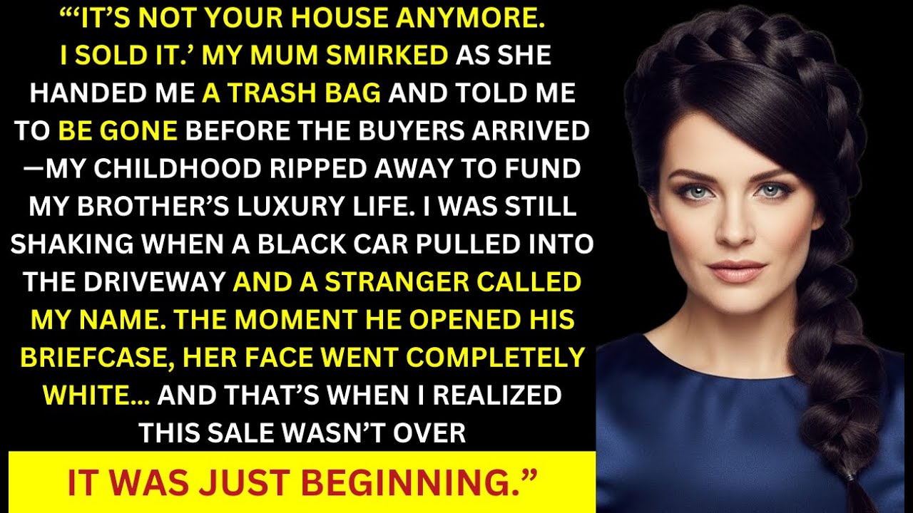 My Mum Sold My Childhood Home Without Telling Me, but When the Buyer Returned, Her Face Drained.....