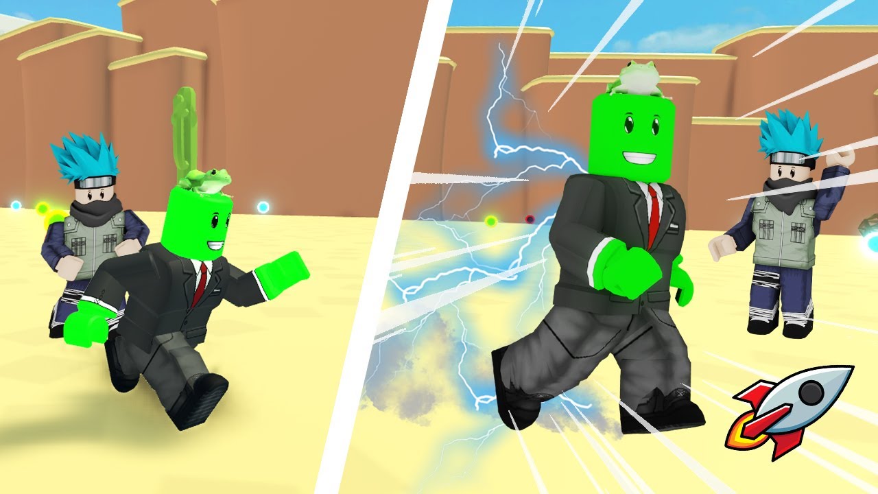 روبلوکس : صرنا اسرع من سرعة البرق مع  @OtakuG الورع 😱