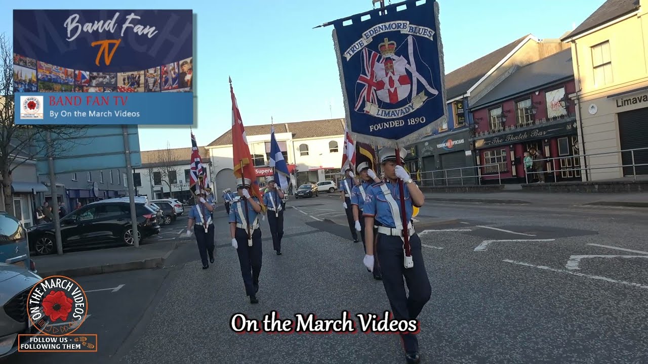 Edenmore True Blues @ their own parade in Limavady 2024