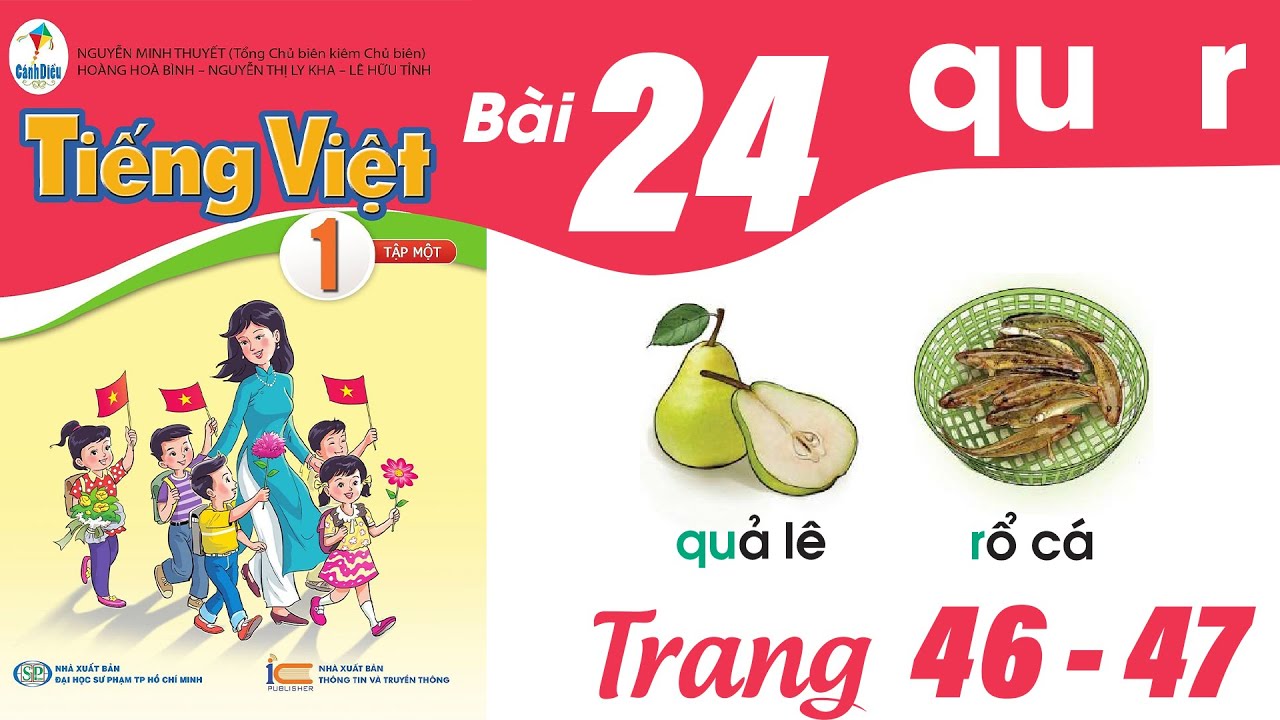 Tiếng việt lớp 1 Cánh Diều bài 24