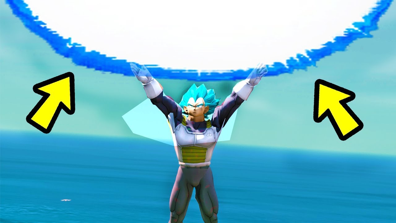 Can VEGETA BLUE create the GENKI DAMA in GTA V?