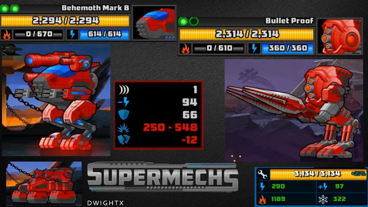 Supermechs⛅ INSANE Side Missions 2️⃣v2️⃣s