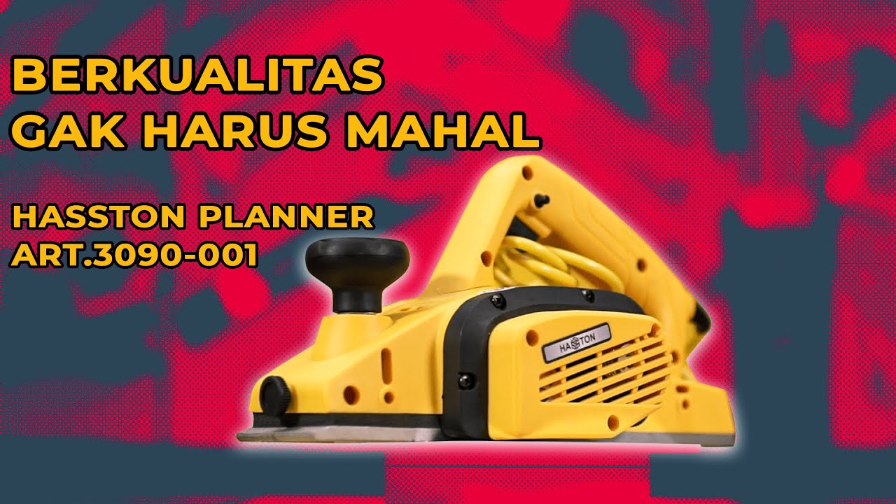 ULAS TUNTAS PLANER HASSTON || REVIEW DAN TEST PLANNER HASSTON ART.3090-001