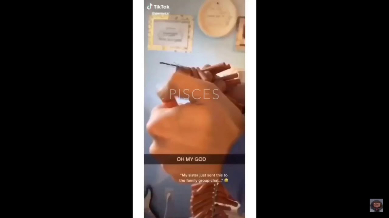Pisces + friends as tik toks