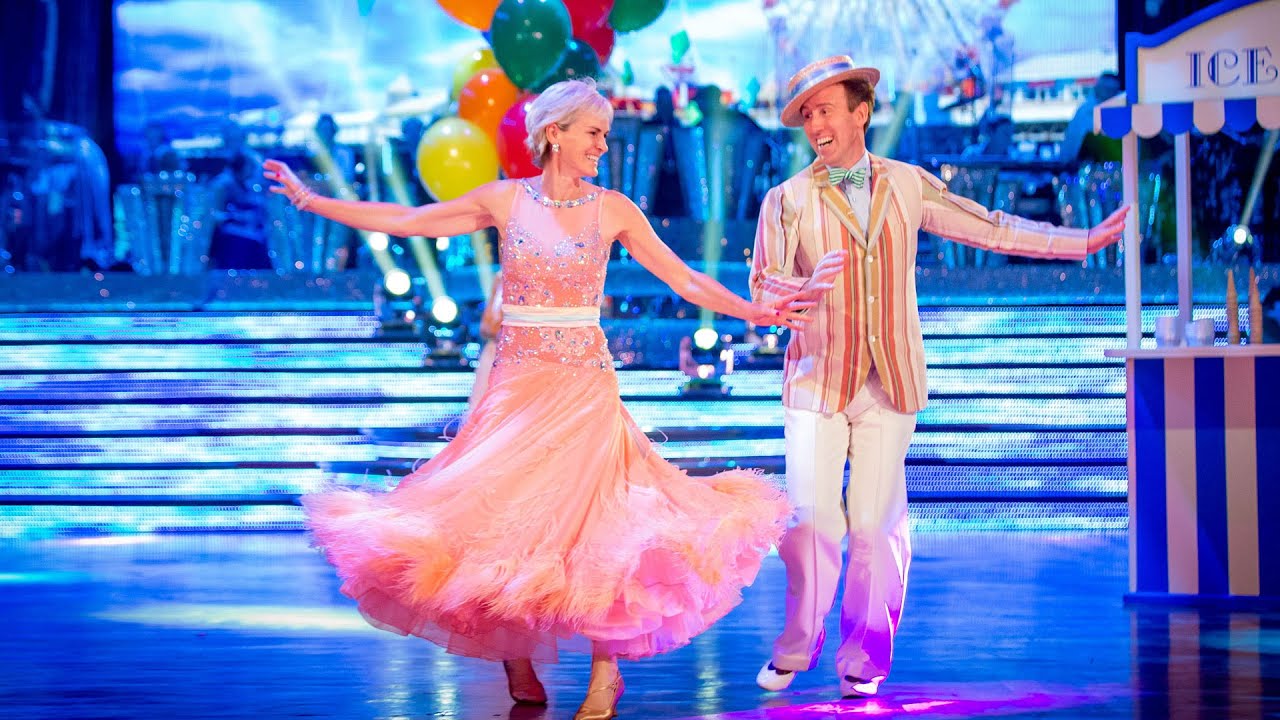 Judy Murray & Anton Viennese Waltz to 'Let's Go Fly a Kite' - Strictly Come Dancing: 2014 - BBC One