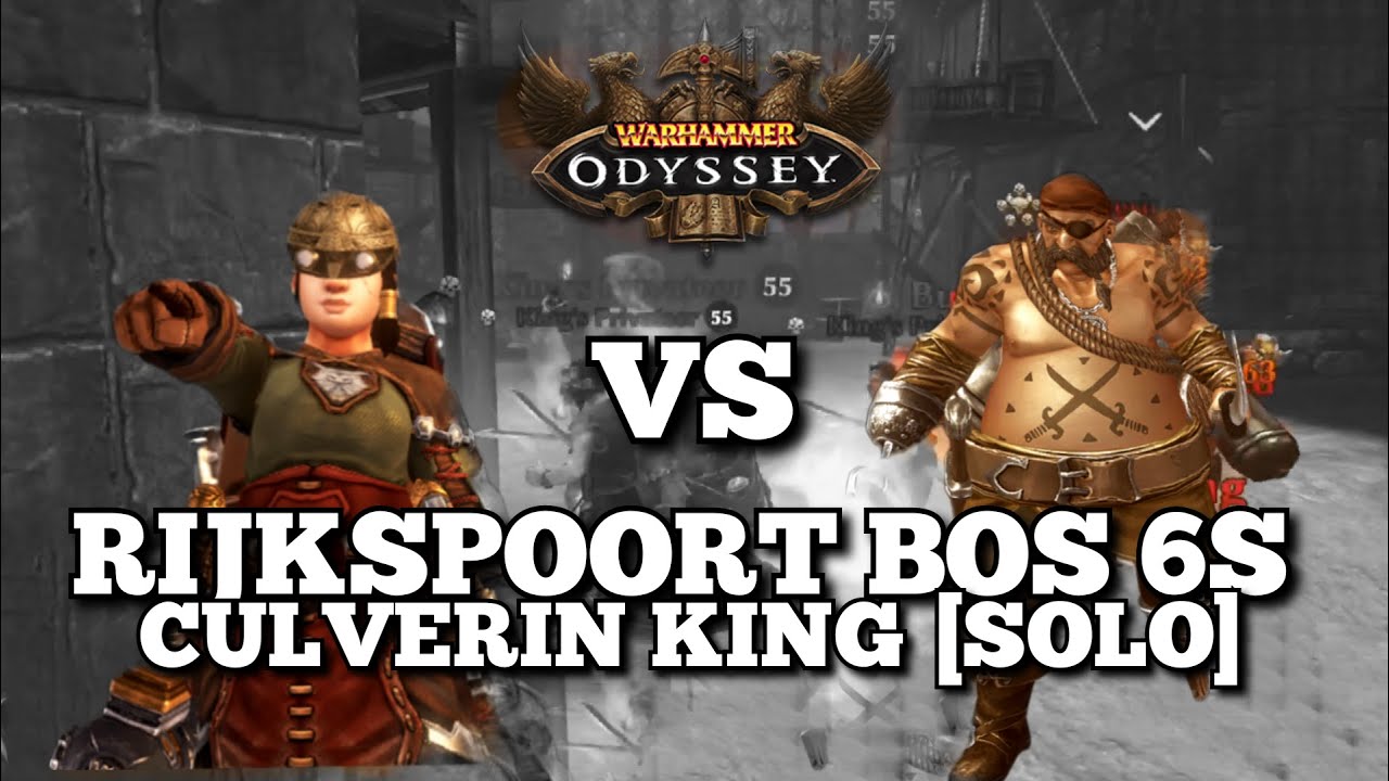 Warhammer Odyssey Bos 6S Rijkspoort First Time Ever Solo | Engineering