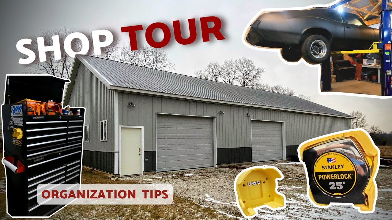 Workshop Organization Ideas | Shop and Toolbox Tour