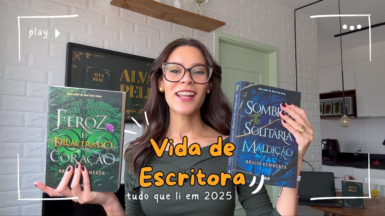 Vida de escritora - tudo o que eu li em 2025. (retrospecbook)