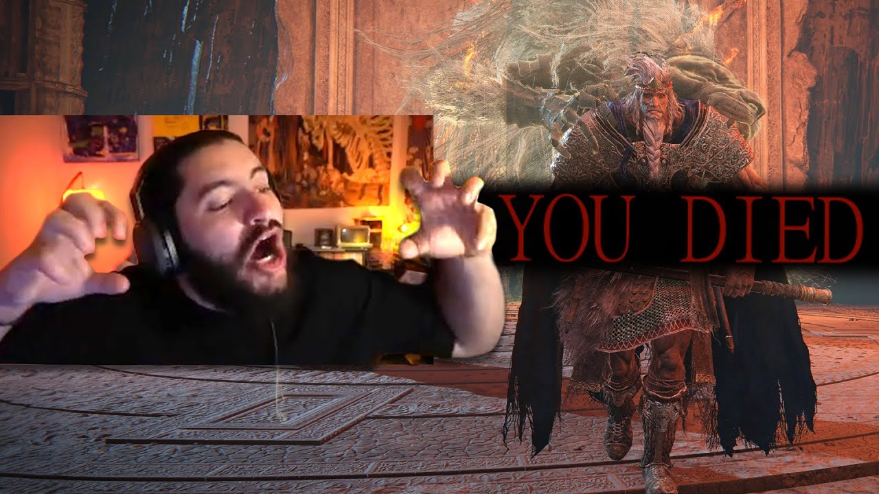 Tony Statovci Raging At Elden Ring For 18 Minutes