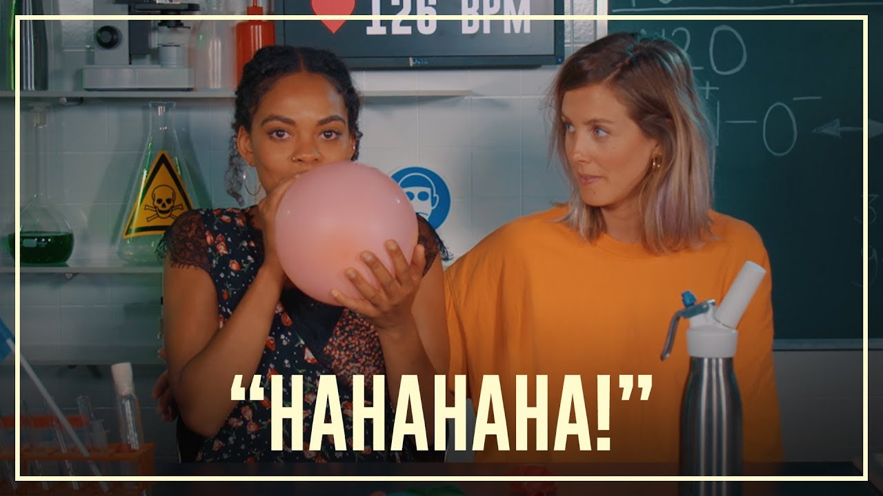 Dzifa neemt lachgas en test haar reactievermogen | Drugslab