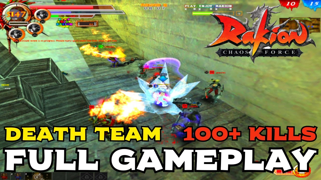 Rakion - 6 vs 6 Death Team Gameplay (100+ KILLS!)