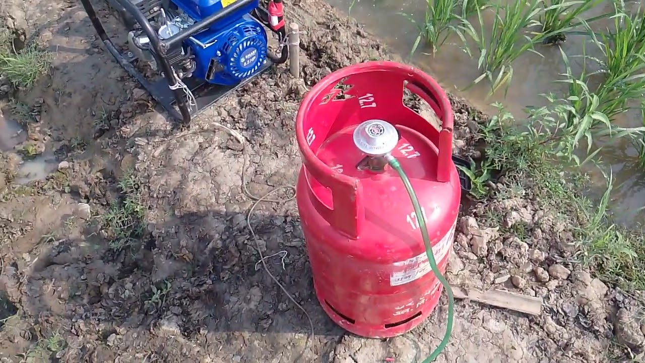 Lpg গ্যাস দিয়ে চালাইলাম aci smart gasoline water pump