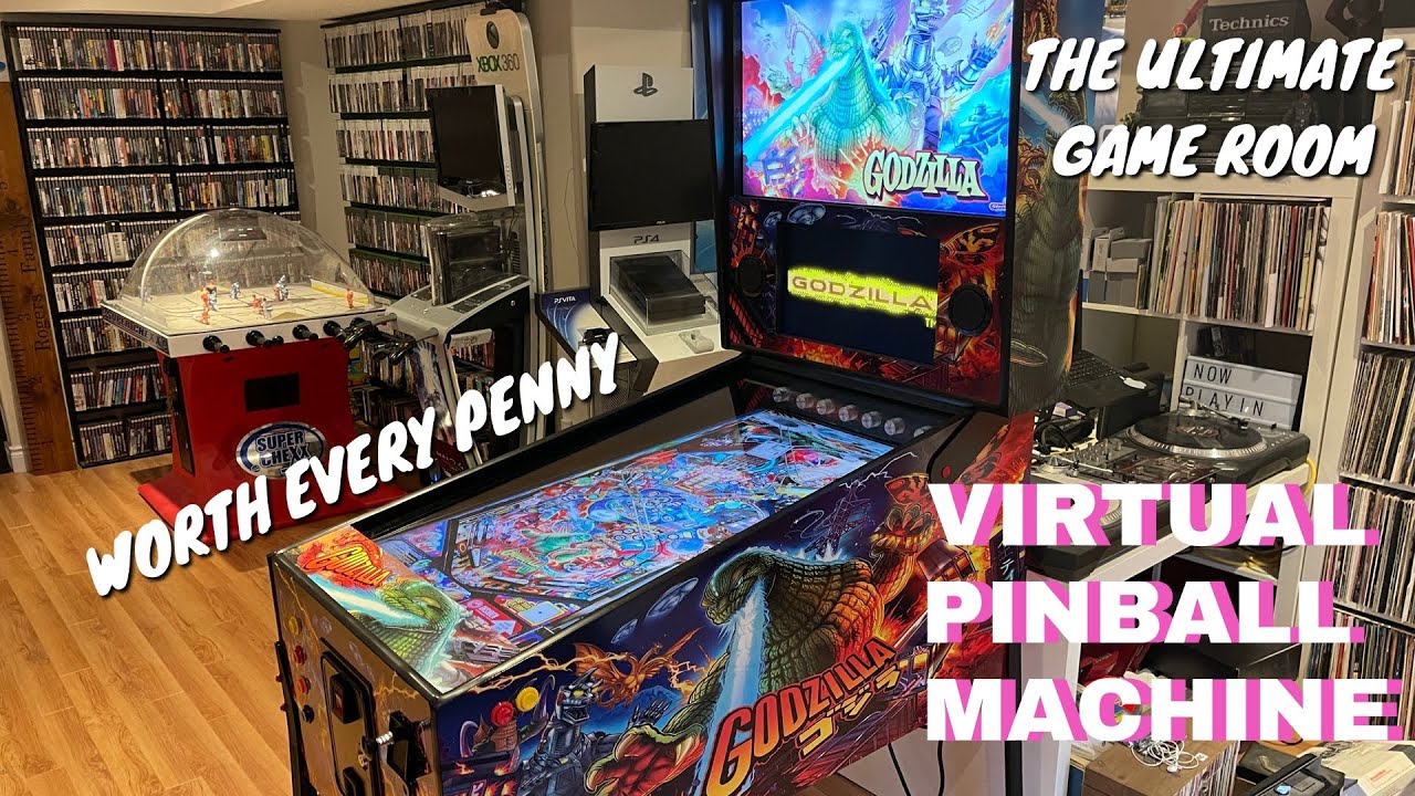 New Virtual Pinball Machine - Ultimate Game Room Addition 🙌