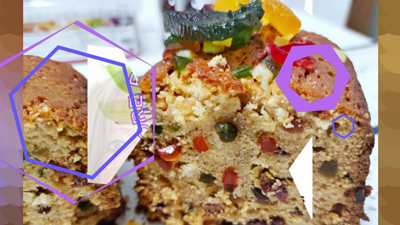 MAP Recette facile du cake fruits confits et raisins secs au rhum