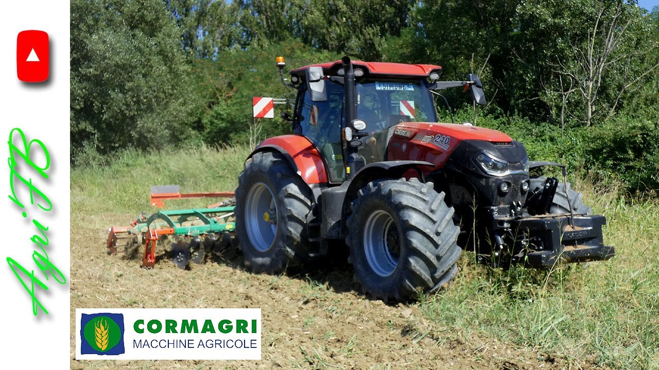 Case Puma 240 CVX + Cormagri Multidisco 430 - Soc. Agricola Ricciotti (Moie, AN)