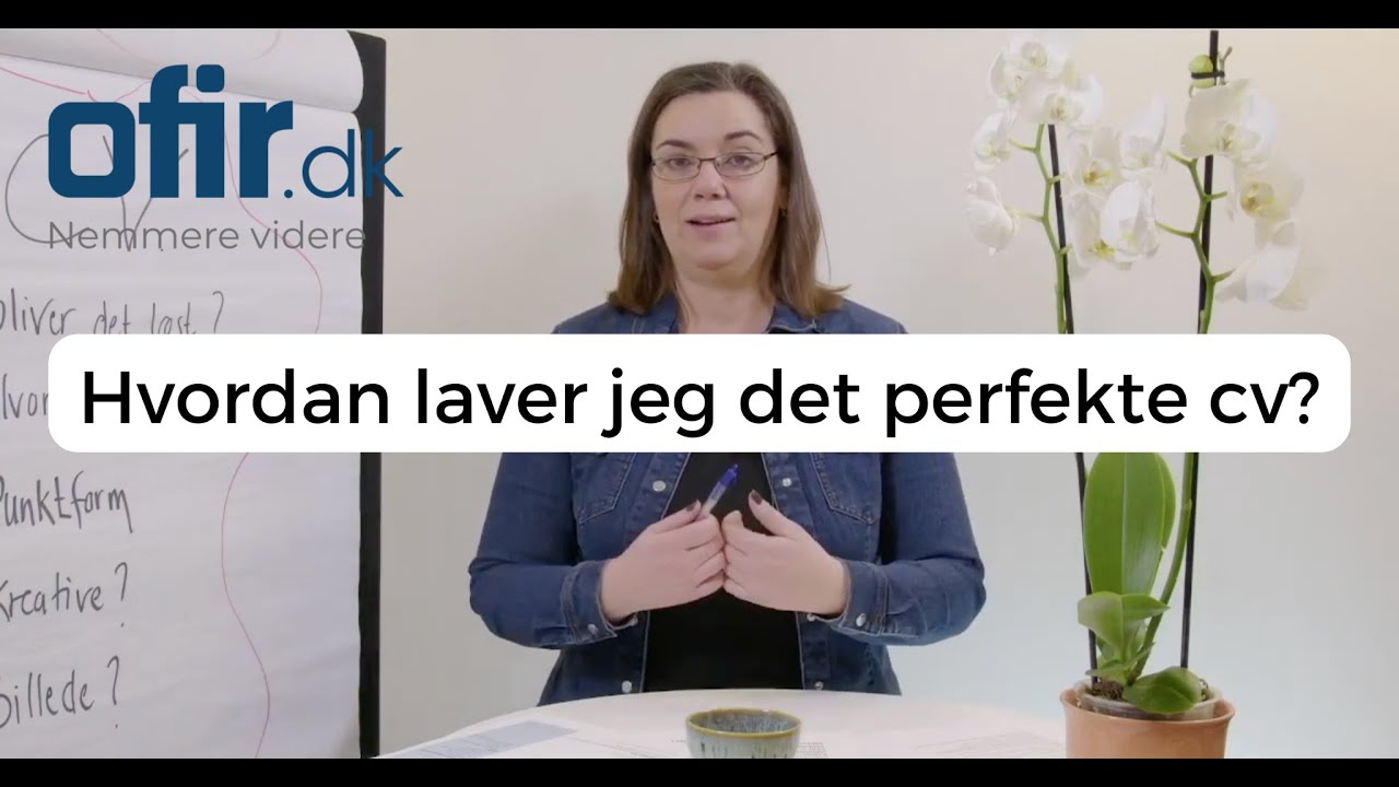 Hvordan laver jeg det perfekte CV?
