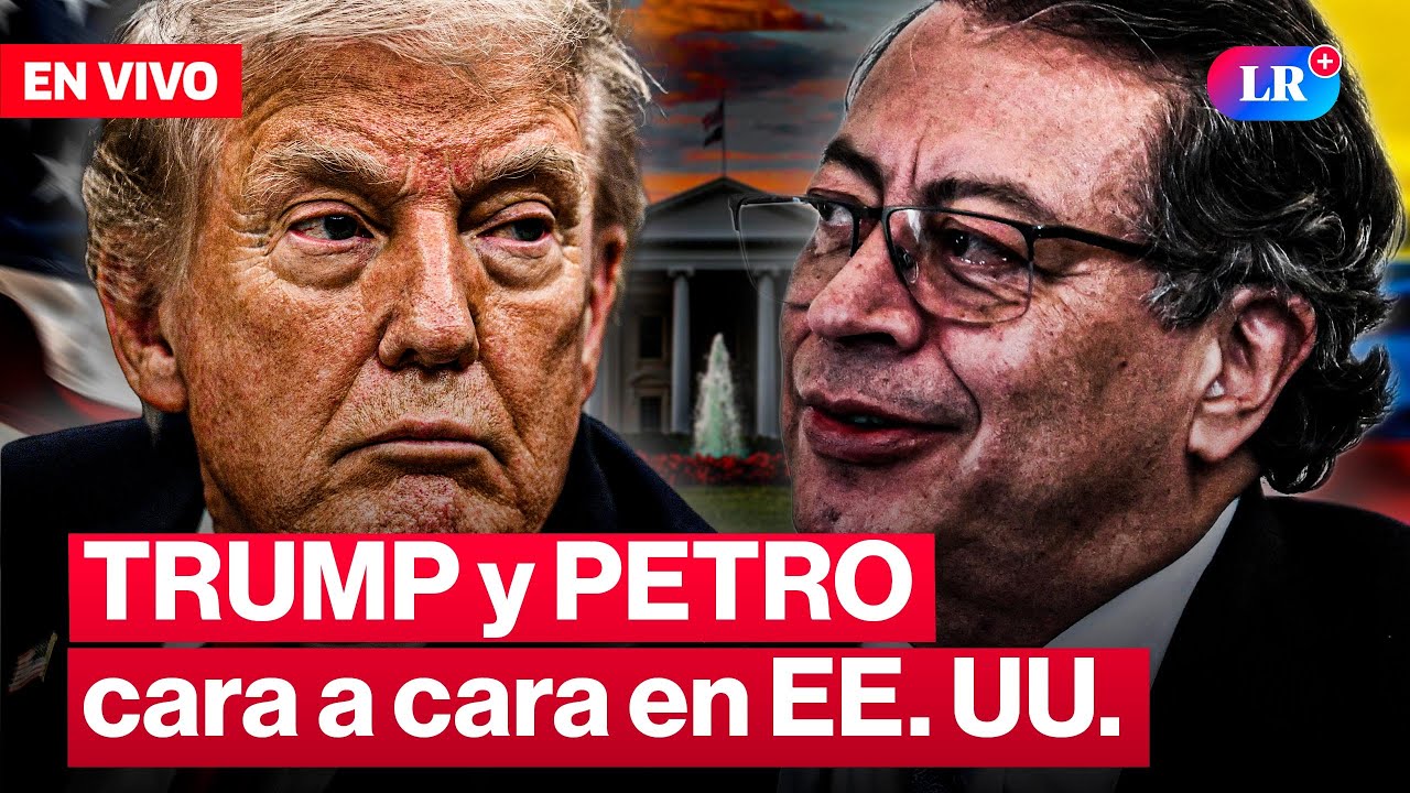 🔴 DONALD TRUMP recibe a GUSTAVO PETRO en la CASA BLANCA EN VIVO | #LR