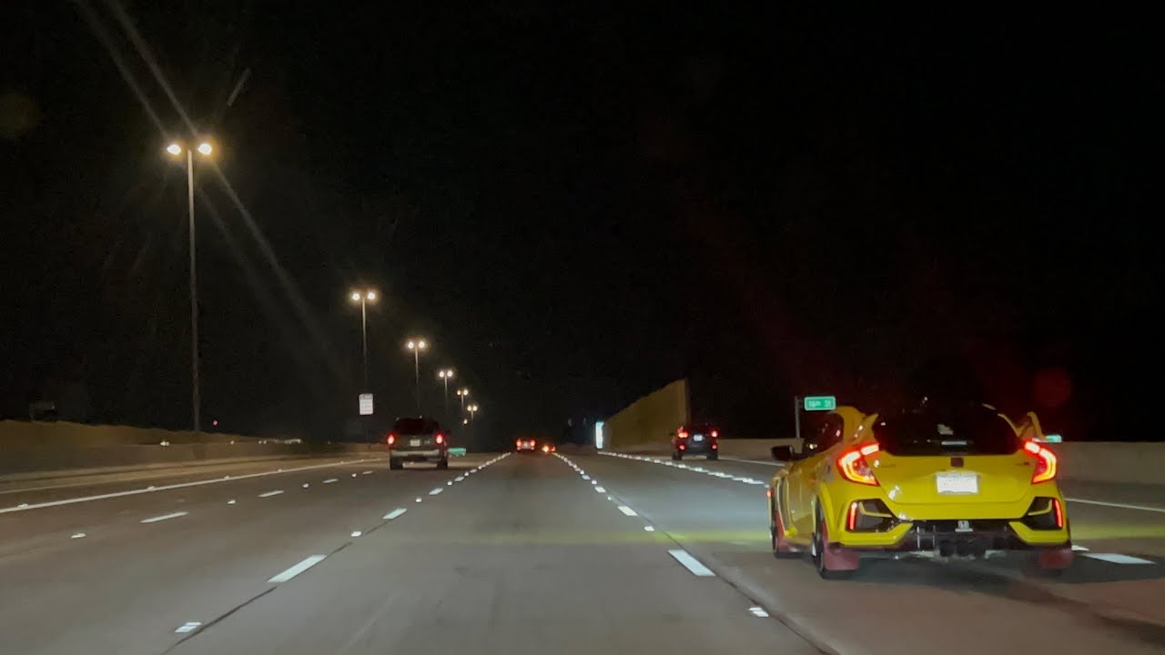 Phoenix Arizona Highways At Night