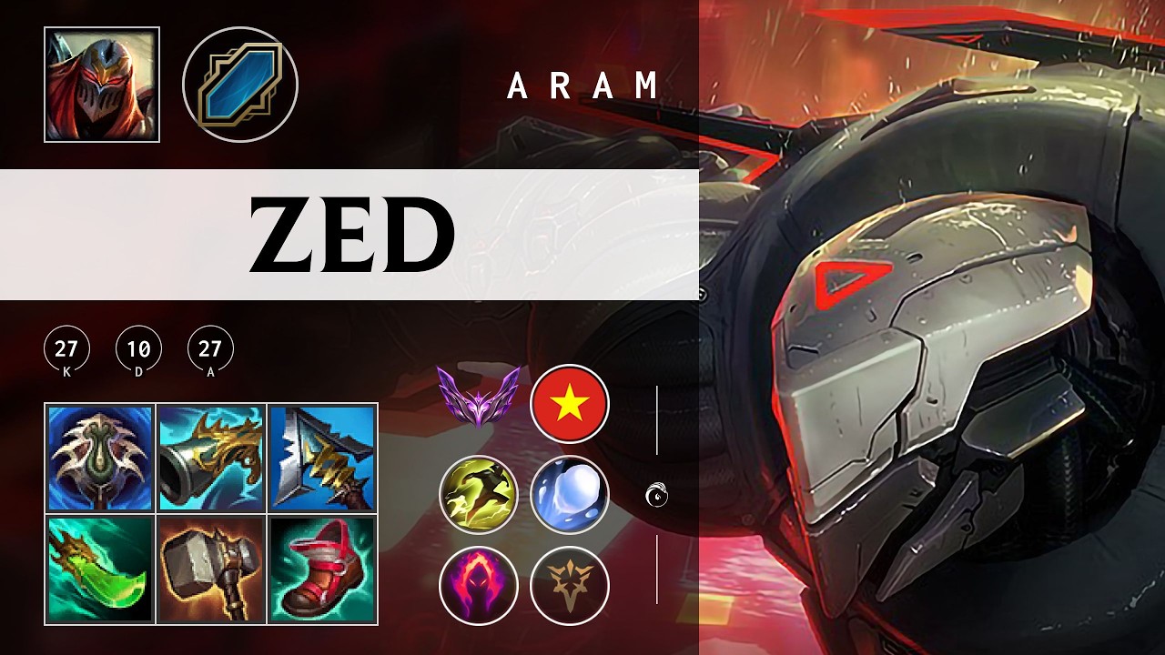 Zed ARAM - VN Master Patch 26.05