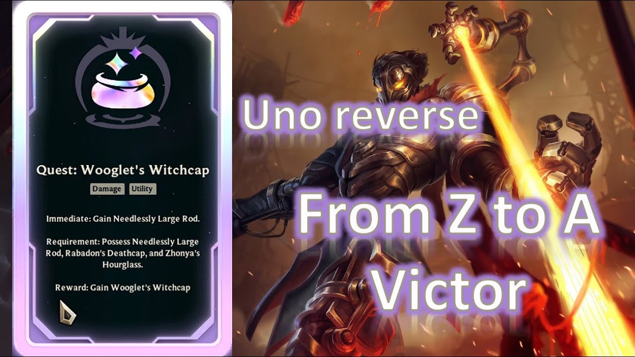 Lol arena: from Z to A= Victor