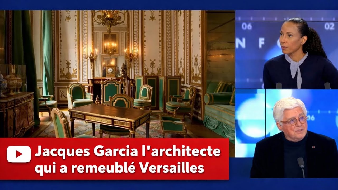 Jacques Garcia sur CNEWS : "j'ai remeublé le château de Versailles pendant 10 ans"- 26/01/2026