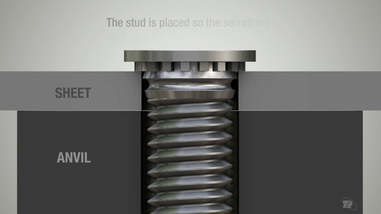 TR Self Clinch Fasteners - Flush Head Studs
