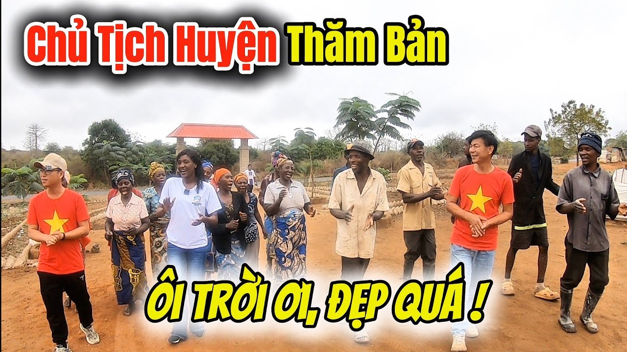 Chủ Tịch Huyện Lucia Thăm Làng Việt Nam - Ôi Trời Ơi, Không Ngờ Đẹp Thế Này | Huy Khánh Vlogs