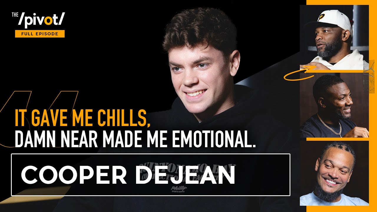 Cooper DeJean Eagles famed cornerback on Jalen Hurts & his Super Bowl pick six of Mahomes| The Pivot