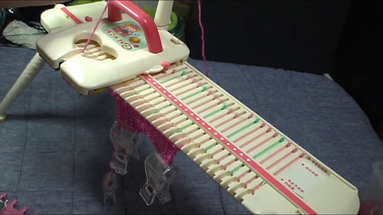 機械編みの編みだしあれこれ