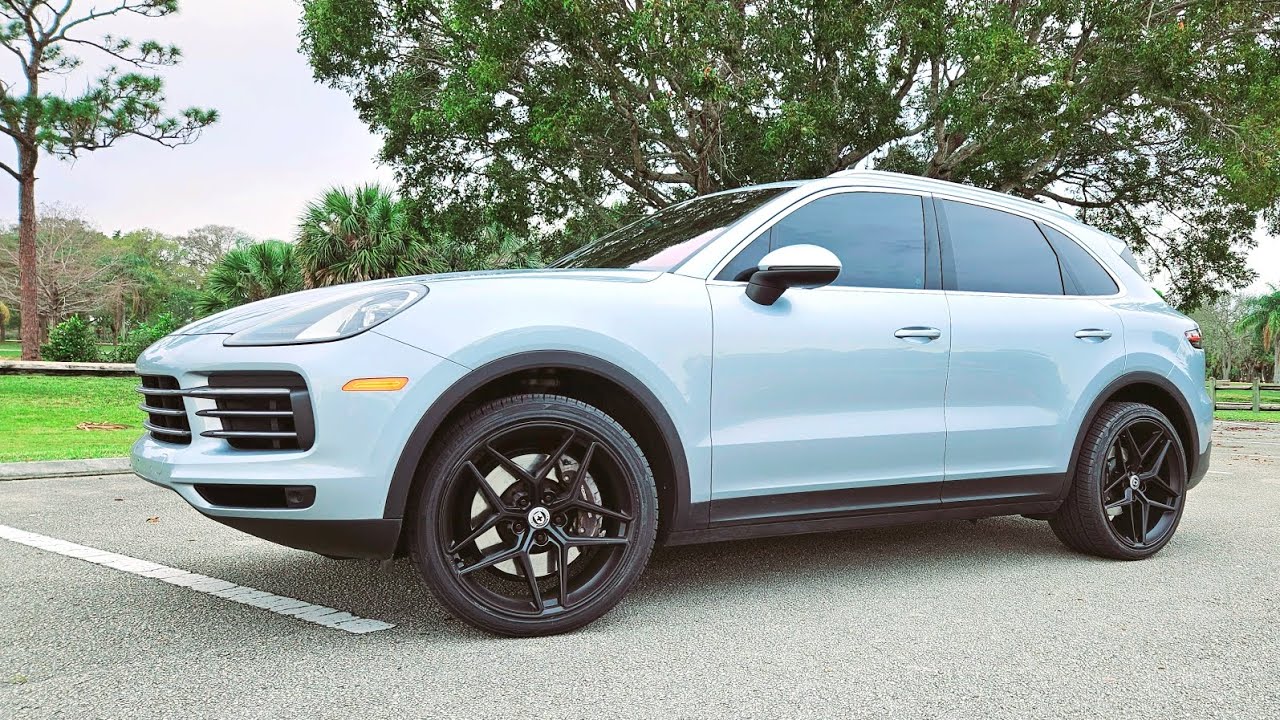 Porsche Cayenne gets 22 inch wheel upgrade. HRE Flowform FF11!!!