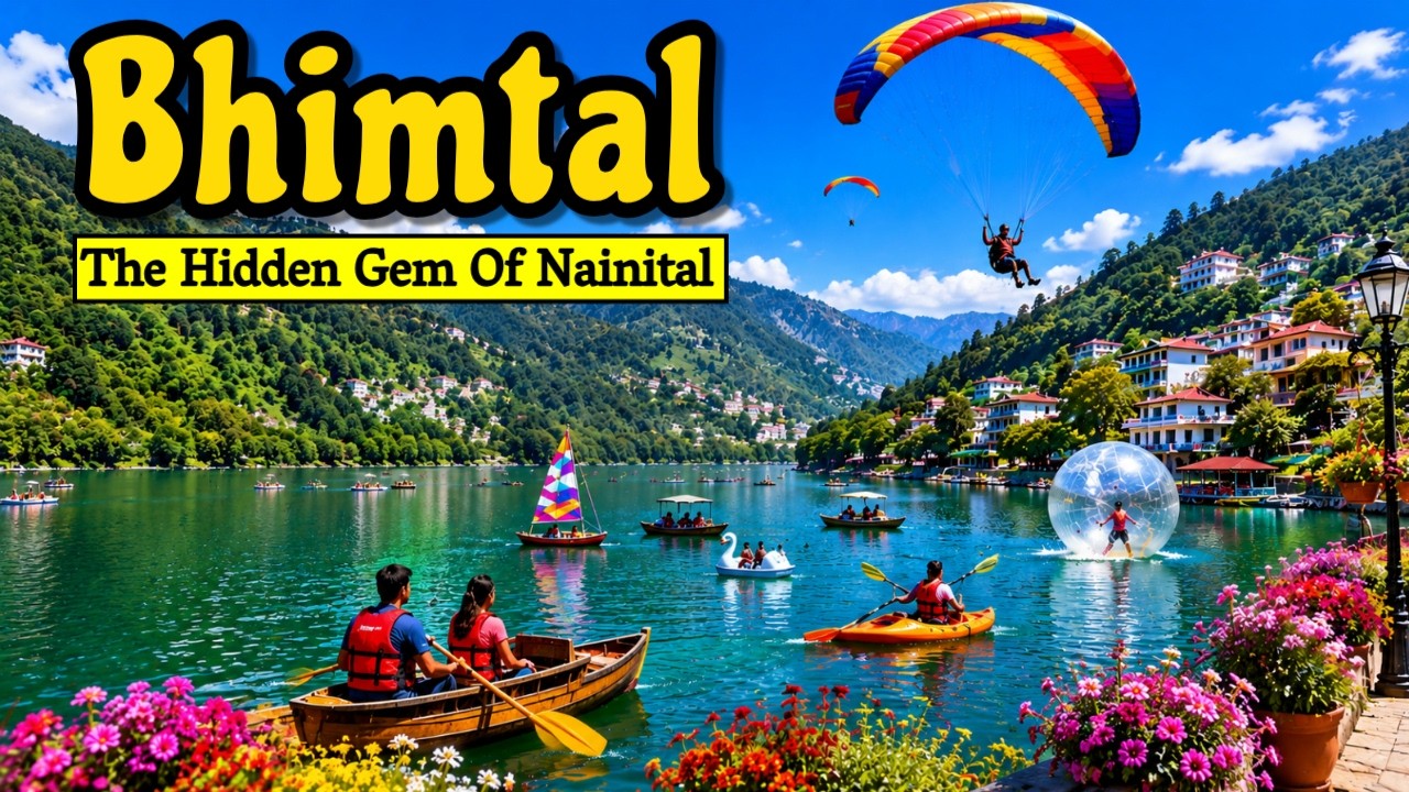 Bhimtal : The Hidden Paradise of Uttarakhand ❤️ | Ep-04 | 😱 NAINITAL SE BHI ZYADA KHUBSOORAT?