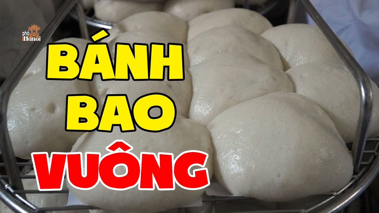 Bánh Bao Vuông Quán Thánh địa điểm ăn sáng quen của người dân phố cổ Hà Nội #hnp