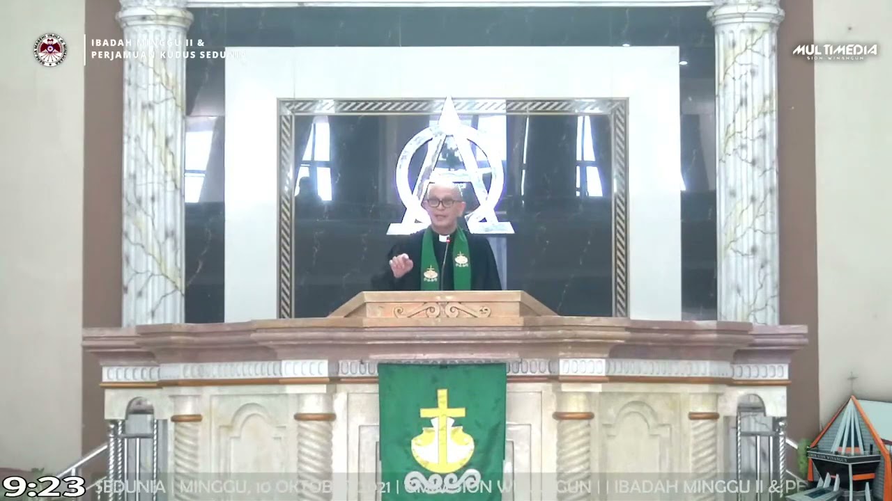 Khotbah 1 Timotius 3:1-13 -- GMIM Sion Winangun, Minggu, 10 Oktoner 2021