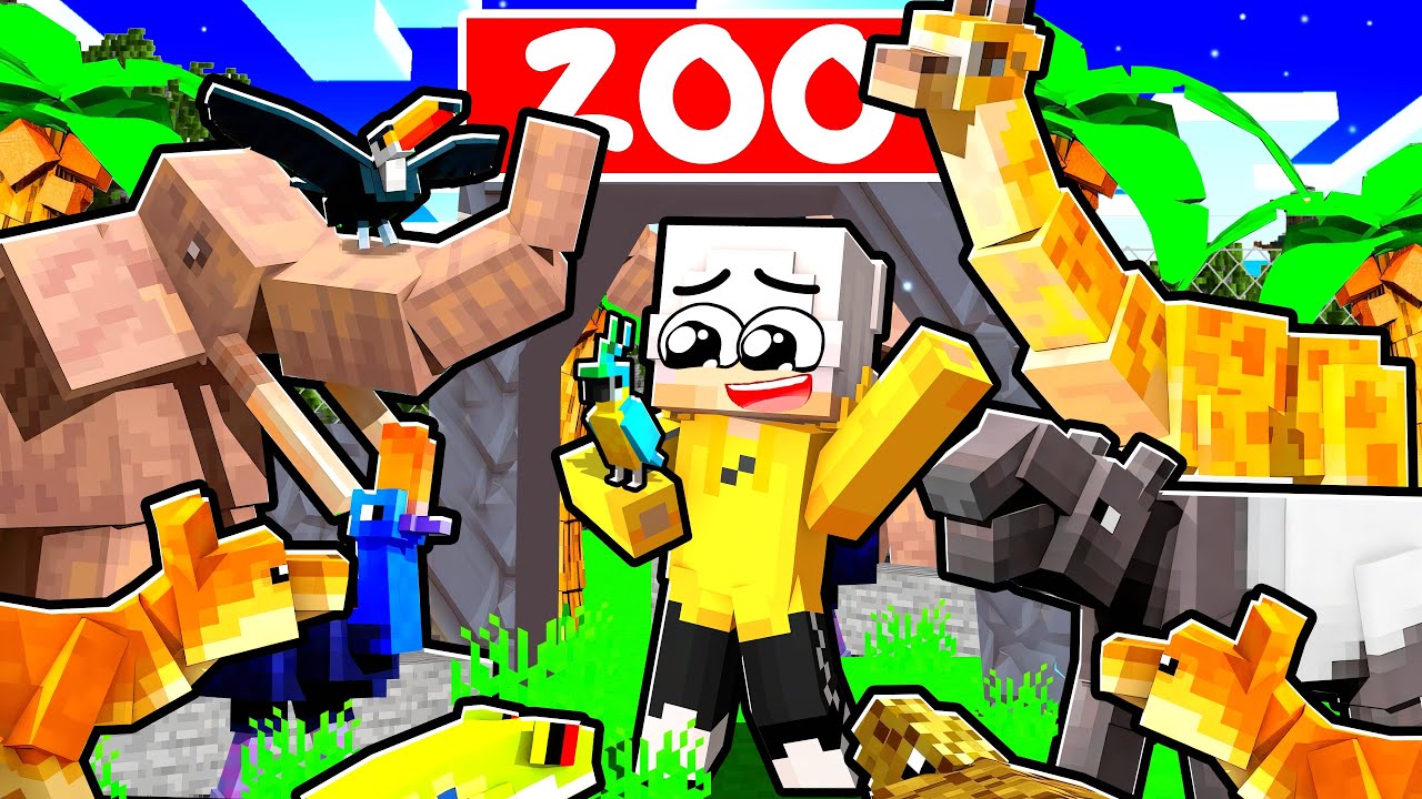 COSTRUISCO uno ZOO per OGNI MOB di Minecraft