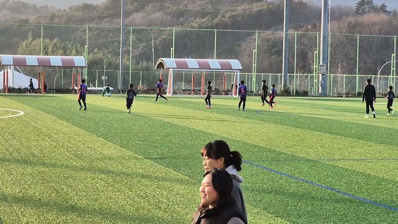 2026. 01. 17 교현초 U-12 VS 애플라인드 FC 후반 부산 동계