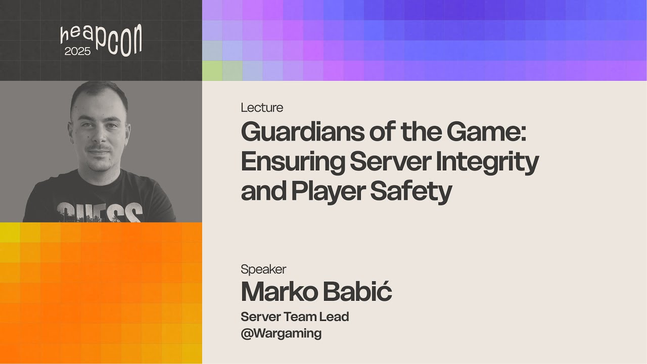 Marko Babić - Guardians of the Game: Ensuring Server Integrity and Player Safety