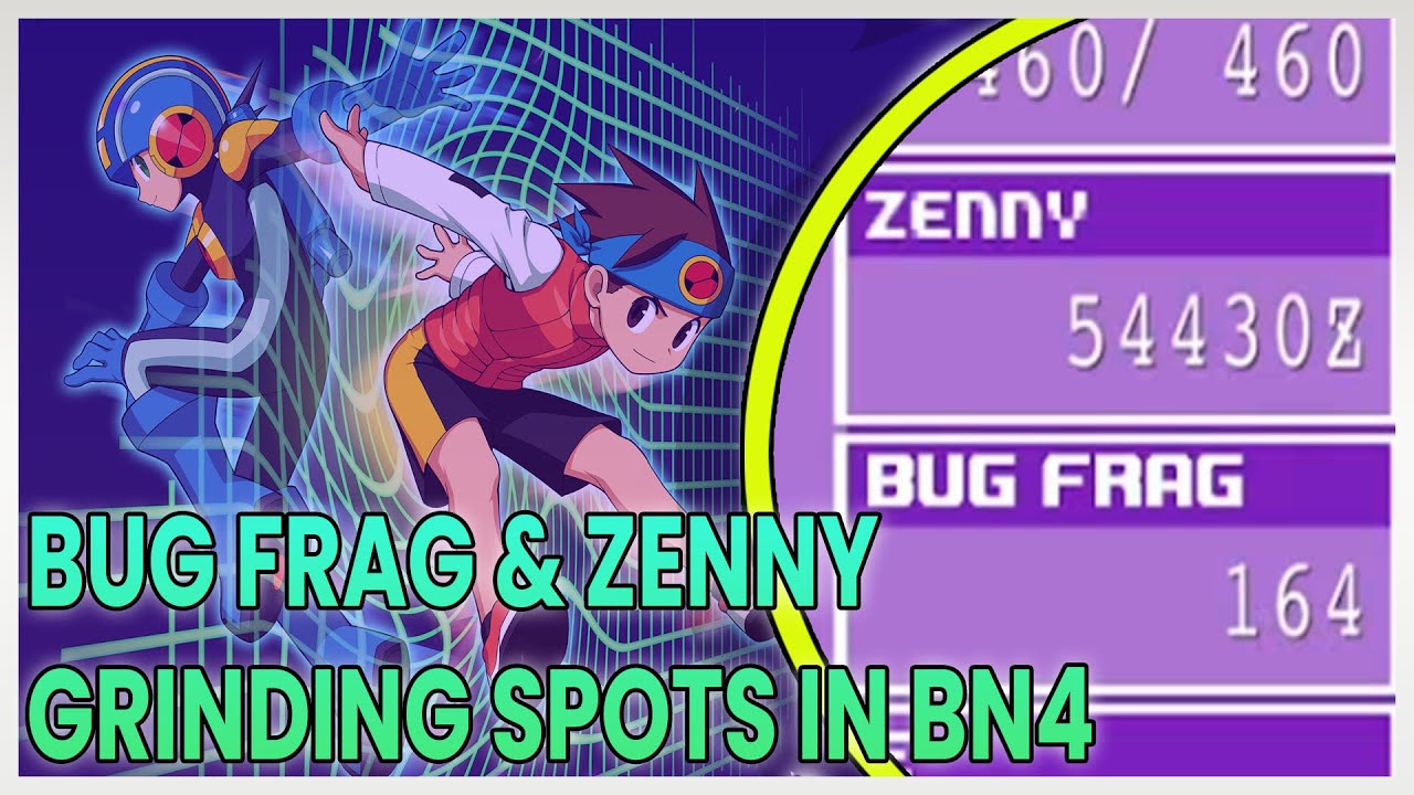Bug Frag and Zenny farming Battle Network 4 ¦ Mega Man Battle Network Legacy Collection